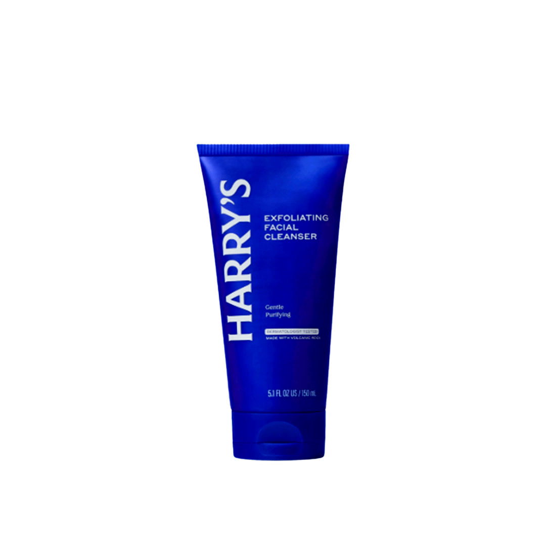 Harry’s Exfoliating Facial Cleanser 5.1oz | Volcanic Rock Face Wash for Smooth Skin