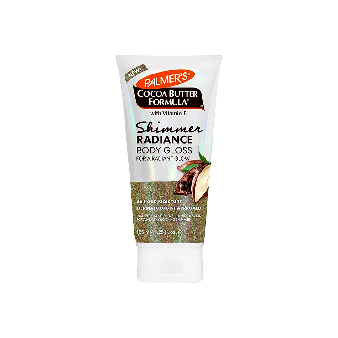 Palmer’s Cocoa Butter Formula Shimmer Radiance Body Gloss 155ml – Glow Enhancing Moisturizer | Vegan & Cruelty-Free