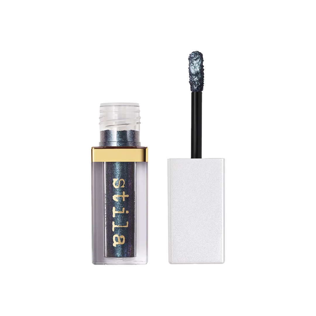 Stila Glisten & Glow Liquid Eyeshadow – Waterfall | Glitter Metallic Eye Makeup | Long-Lasting Shine