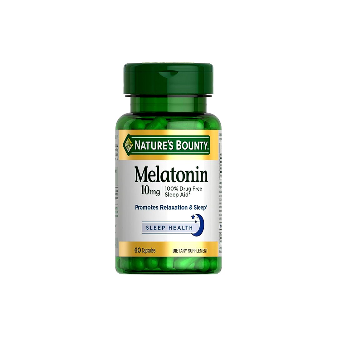 Nature's Bounty Melatonin 10mg – 60 Tablets | Drug-Free Sleep Support