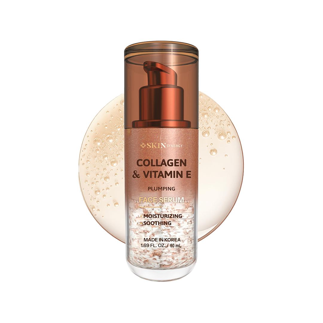 Collagen & Vitamin E Face Serum – Hydrating, Firming & Nourishing Formula – 1.69 Fl Oz
