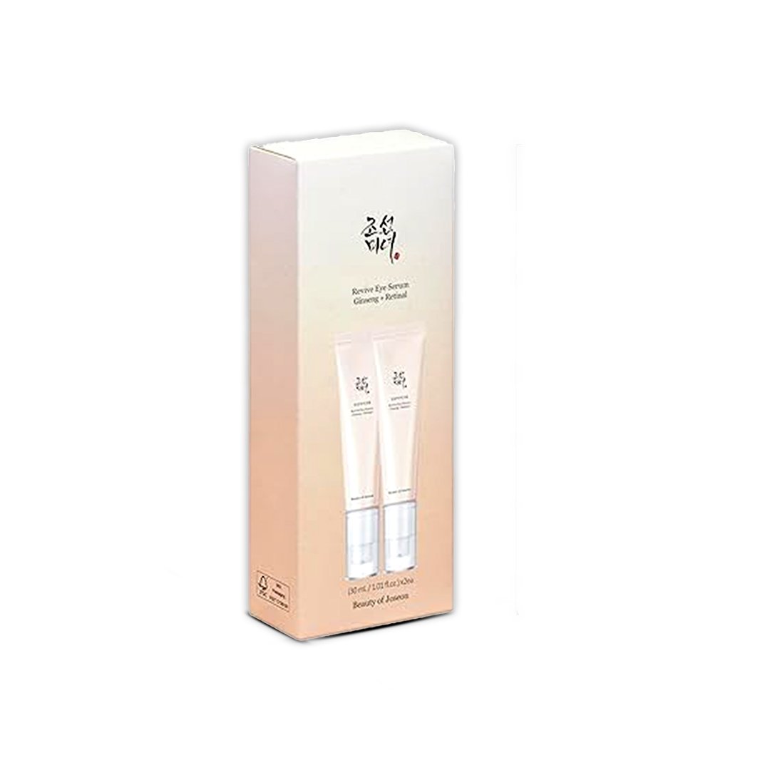 Beauty of Joseon Revive Eye Serum with Retinal, Niacinamide & Peptide – Korean Eye Care Serum 2 Pack (30ml x 2)