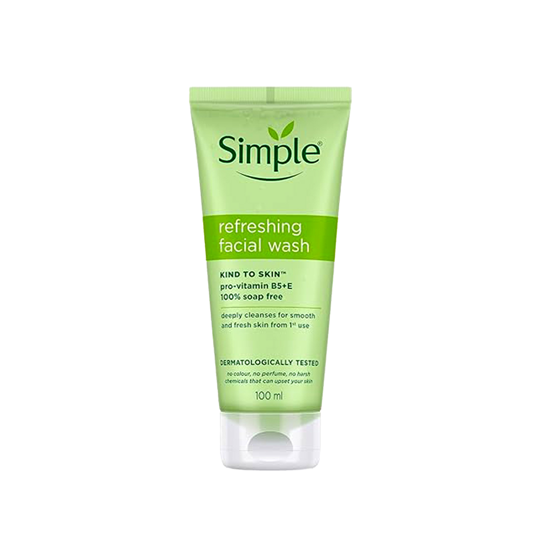 Simple Kind To Skin Refreshing Facial Wash – 100ml