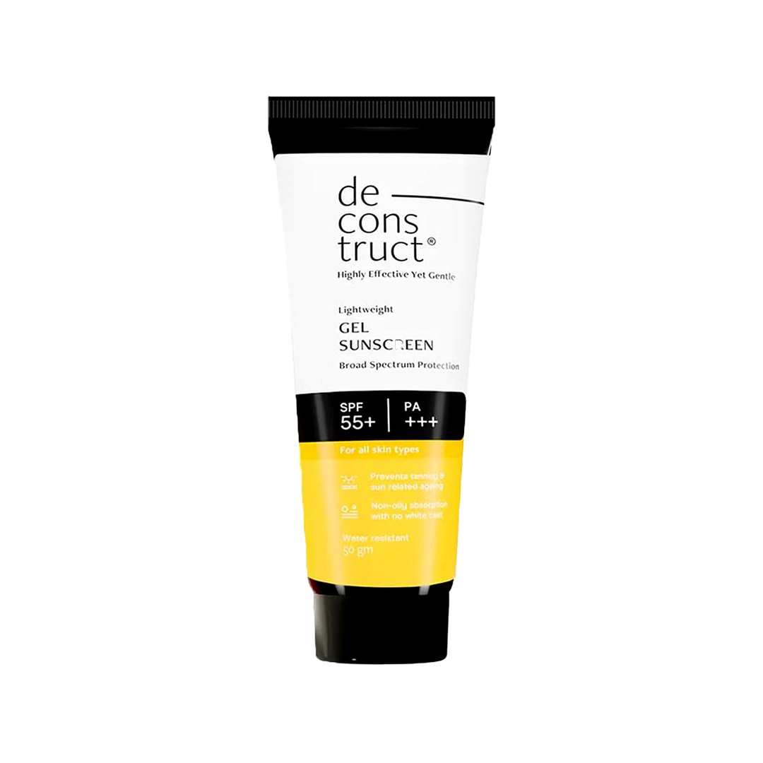 Deconstruct Lightweight Gel Sunscreen SPF 55+ PA+++ – 50g