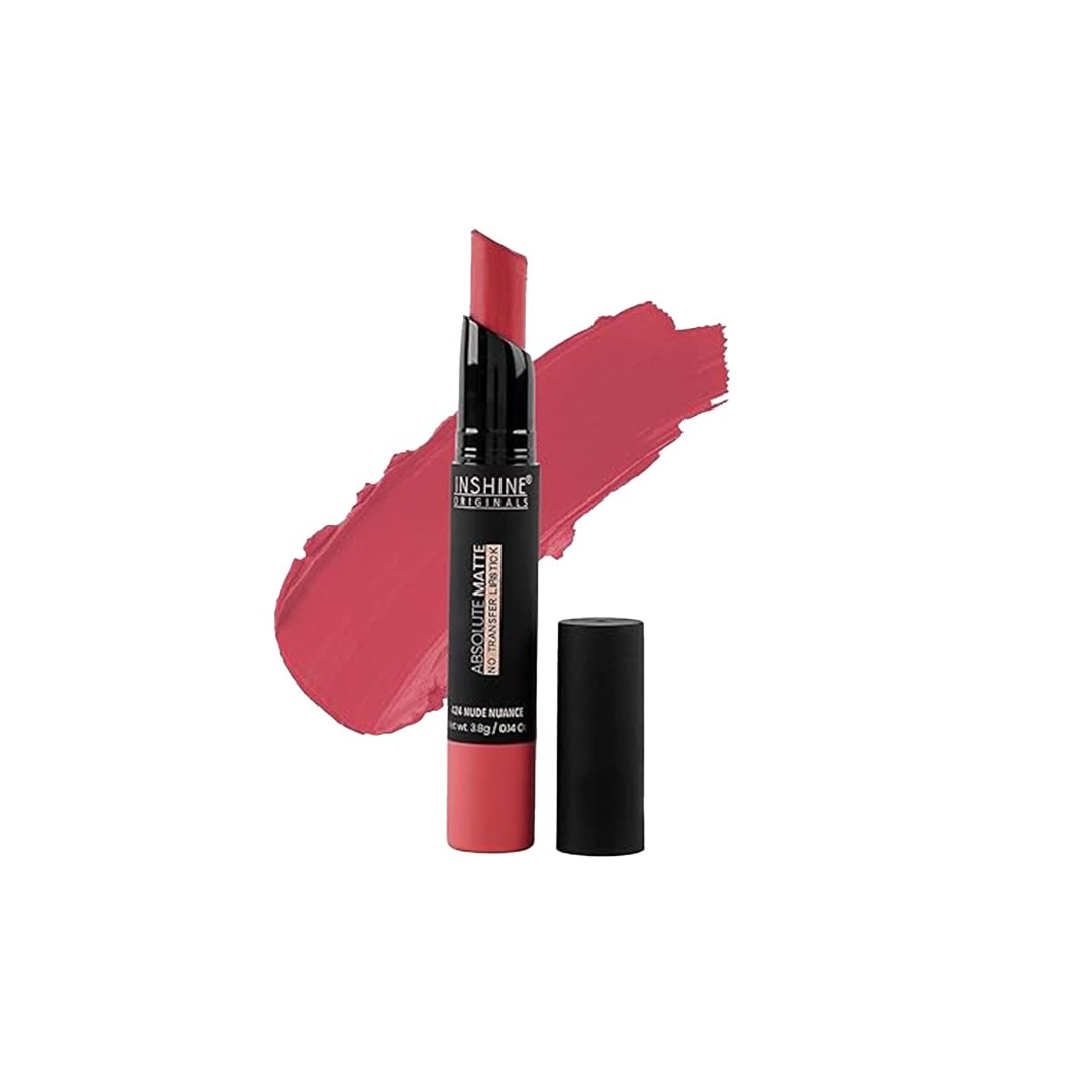 INSHINE Absolute Matte Lipstick – Nude Nuance (3.5g) 424