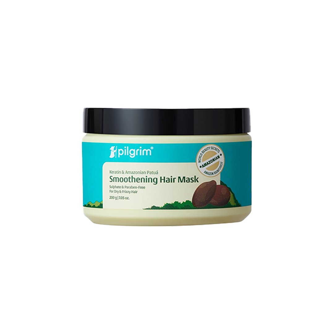 Pilgrim Amazonian Patuá & Keratin Strengthening Hair Mask for Dry & Frizzy Hair (200ml)